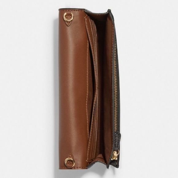 Anna Foldover Clutch Crossbody And Card Case Set - Picture 7 of 8